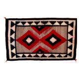 Navajo Native American Early Klagetoh Wool Rug