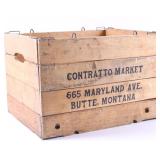 Contratto Market Folding Wooden Crate