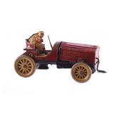 Antique Hessmobil German Tin Litho Race Car