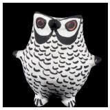Acoma Polychrome Pottery Owl Figure Effigy c. 1900