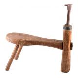 Primitive Cobblers Bench with Shoe Anvil