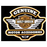 Harley-Davidson Motor Cycles Advertising Sign