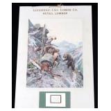 C. M. Russell Goodridge Lumber Co. 1910 Calendar