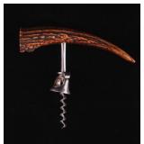 Vintage Horn Handle Saloon Corkscrew