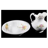 Buffalo Pottery Washbowl and Pitcher Washroom Set