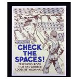 Original Anaconda Company Mining Safety Poster