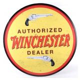 Winchester "Authorized Dealer" Advertising Sign