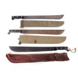 WWII & Later U.S. Military Machetes (3)