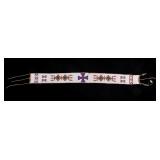 Lakota Sioux Fully Beaded Belt circa 1890