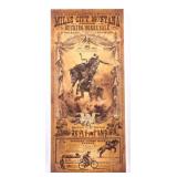 Miles City Montana Bucking Horse Sale Poster