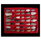 Collection of Prehistoric Spear Points & Artifacts