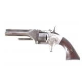 Engraved Manhattan Arms .22 Cal Pocket Revolver