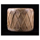 Plains Indian Rawhide Stretch Drum