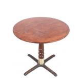 Mahogany Traditional Round Parlor Table