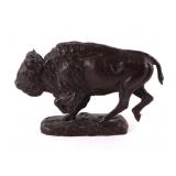 Original J.K. Ralston Buffalo Bronze Sculpture
