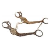 G.S. Garcia Silver Inlaid Bit