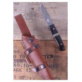 Montana Territory Knives Damascus Buffalo Knife