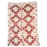 Early Navajo J.B. Moore Crystal Rug Circa 1915