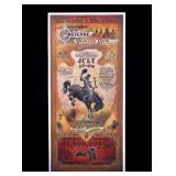Cheyenne Wyoming Frontier Days Rodeo Poster
