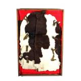 Framed Montana Cowhide & Concho Cowboy Chaps