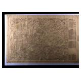 The Great Pioneer State of Colorado Map