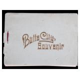Butte Montana Souvenir Photo Book c. 1891