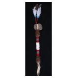 Flathead Indian Beaded Axe Dance Club 1950-60