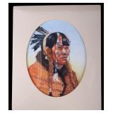 Original "Mandan" Portrait by Tom Saubert