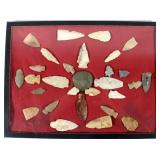 Native American Pre-Historic Arrow Head Artifacts