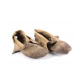 19th Century Apache Warrior Moccasins