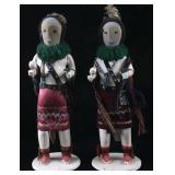 Hopi Cottonwood Kachina Dolls c. 1950s - 1960s