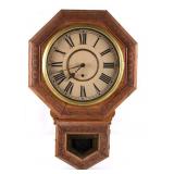 Antique E.N. Welch Clock Co. Octagon Drop Clock