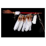 Blackfoot Style Native American Loon Dance Stick