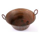 Large Copper Wash Basin