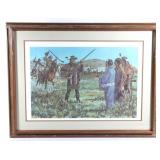 Original Signed Jack Hines Print Evening Encounter