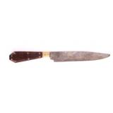 Select Custom Coffin Handle Drop Point Bowie Knife