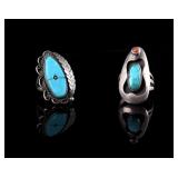 Navajo Old Pawn Silver Rings