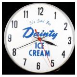Dainty Ice Cream Wall Clock