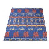 Beacon Indian Theme Bed Blanket  Circa 1950