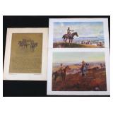 Collection of Charlie Russell Prints