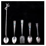 Navajo Silver Fork and Spoons