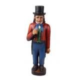 Whiskey Cigar Store Carved Indian c. 1840-1850