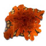 Mid-Century Modern Cypress & Geode Table