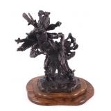 Blackfoot Dancer Gary Schildt Bronze Sculpture