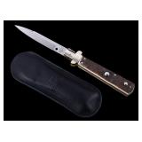 AGA Campolin Frosolone Stag Stilleto Switchblade