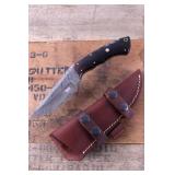 Montana Territory Knives Damascus Buffalo Knife