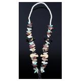 Navajo Carved Animal Effigy Necklace