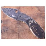 Montana Territory Knives Indian Chief Damascus