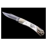 Buffalo Silver Chief Inlay Pocket Knife