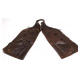 1893-1940s George Lawrence Marked Bat Wing Chaps